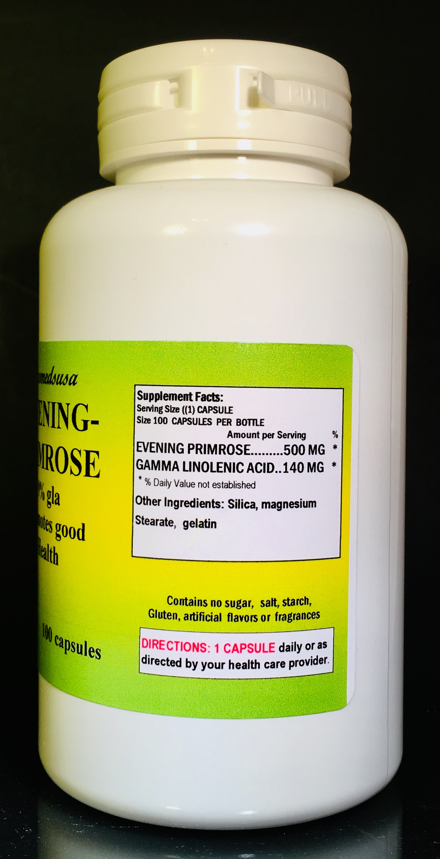 Primrose Oil 500mg - 100 soft gels